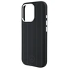 Mercedes MEHMP16X23SUVSK Apple iPhone 16 Pro Max 6.9" dėklas telefonui juodos spalvos Silikoninis Vertical Tonal Stripes MagSafe
