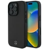 Apple iPhone 16 Pro Mercedes Textured And Plain Leather MagSafe (MEHMP16L23RBARK) dėklas telefonui juodos spalvos