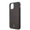 Mercedes Benz Apple iPhone11 PRO Mercedes Hard dėklas Wood Line Rosewood (MEHCN58VWOBR) rudos spalvos
