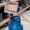 meva BRI spindulinis šildytuvas PB LPG dujų balionui