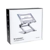 Wozinsky WRS-CPY75DSS aluminum nešiojamo kompiuterio stovas – sidabro spalvos