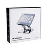 Nešiojamas kompiuteris stand Wozinsky WRS-CPY84SS aluminum + Free! smartphone stand - sidabrinis