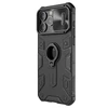 Nillkin CamShield Armor dėklas skirtas iPhone 15 Pro Max - juodos spalvos