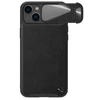 Apple iPhone 14 Plus Nillkin Camshield Leather S dėklas juodos spalvos