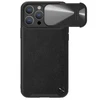 Nillkin CamShield S Leather Dėklas skirtas Apple iPhone 14 Pro Max juodas