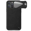 Nillkin CamShield S Leather Dėklas skirtas Apple iPhone 14 Pro Max juodas