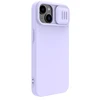 Nillkin CamShield Silky Silicone Apple iPhone 14 Plus with Camera Protector dėklas telefonui violetinės spalvos