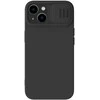 Dėklas Nillkin CamShield Silky Silicone Apple iPhone 15 Plus juodas
