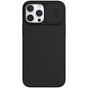 Dėklas Nillkin CamShield Silky Silicone Apple iPhone 13 Pro Max juodas