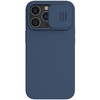 Nillkin CamShield Silky Silikoninis dėklas dangtelis iPhone 13 Pro mėlynas