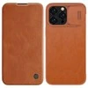 Dėklas Nillkin Qin Pro Leather Apple iPhone 14 Pro Max rudas