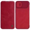 Dėklas Nillkin Qin Pro Apple iPhone 14 raudonas