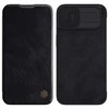 Nillkin Qin Pro odinis dėklas, skirtas iPhone 14 Plus (juodas)