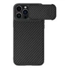 Nillkin Synthetic Fiber S Apple iPhone 14 Pro Max with camera, dėklas telefonui juodos spalvos