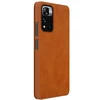Dėklas NILLKIN QIN BOOK LEATHER CASE XIAOMI REDMI NOTE 11 PRO/11 PRO+ BROWN