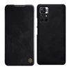 Nillkin Qin Flip Xiaomi Redmi Note 11T 5G / 11S 5G / 11 5G (China) / Poco M4 Pro 5G – dėklas telefonui juodos spalvos
