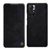Nillkin Qin Flip Xiaomi Redmi Note 11T 5G / 11S 5G / 11 5G (China) / Poco M4 Pro 5G – dėklas telefonui juodos spalvos