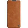 Nillkin Qin leather Samsung Galaxy A73 dėklas telefonui rudos spalvos