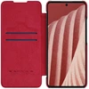 Nillkin Qin leather holster Samsung Galaxy A73 dėklas telefonui raudonos spalvos