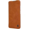 Nillkin Qin leather holster Xiaomi Redmi Note 9T 5G dėklas telefonui rudos spalvos