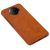 Nillkin Qin leather holster Xiaomi Redmi Note 9T 5G dėklas telefonui rudos spalvos