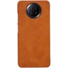 Nillkin Qin leather holster Xiaomi Redmi Note 9T 5G dėklas telefonui rudos spalvos