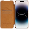 Dėklas Nillkin Qin Pro Leather Apple iPhone 14 Pro Max rudas
