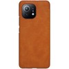Nillkin Qin Odinis dėklas Xiaomi Mi 11 ruda