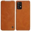 Dėklas NILLKIN QIN BOOK LEATHER CASE SAMSUNG GALAXY A72 4G BROWN