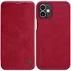 Dėklas Nillkin Qin Apple iPhone 12 Mini raudonos spalvos case