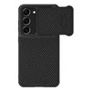 Nillkin Synthetic Fiber S Samsung Galaxy S23 Plus, camera cover, dėklas telefonui juodos spalvos
