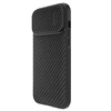 Nillkin Synthetic Fiber S Apple iPhone 14 Pro with camera, dėklas telefonui juodos spalvos
