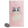 Nimmy rinkinys 2in1 užrašų knygelė + rašiklis rožinės spalvos Big Eyed Pet 2.0 Cat