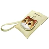 Nimmy portfel na karty dėklas telefonui haki spalvos Big Eyed Pet 2.0 Cat