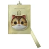 Nimmy portfel na karty dėklas telefonui haki spalvos Big Eyed Pet 2.0 Cat