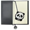 Nimmy rinkinys 2in1 užrašų knygelė + rašiklis juodos spalvos Big Eyed Pet 2.0 Panda