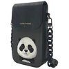 Dėklas Nimmy torebka na telefon juodos spalvos Big Eyed Pet 2.0 Panda