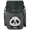 Dėklas Nimmy torebka na telefon juodos spalvos Big Eyed Pet 2.0 Panda