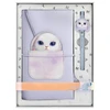 Nimmy rinkinys 2in1 užrašų knygelė + rašiklis violetinės spalvos Big Eyed Pet 2.0 Rabbit