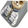 Nimmy Apple iPhone 16 Pro Max 6.9" dėklas telefonui pilkos spalvos Cool&amp;Cute 2.0 Bear