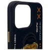 Nimmy dėklas Apple iPhone 15 Pro 6.1" juodos spalvos Cool&amp;Cute 2.0 Monkey