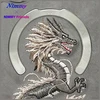 Nimmy Dragon MagSafe dėklas Apple iPhone 16 pilkos spalvos