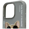 Nimmy Apple iPhone 16 Pro Max 6.9" dėklas telefonui pilkos spalvos Glasses Cool Dog
