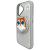 Nimmy Glasses Cool Cat MagSafe Apple iPhone 16 dėklas telefonui pilkos spalvos