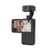 Ordro Pocket M5 3-Axis Gimbal Camera, 5K, for Vlogging and YouTube – juodos spalvos