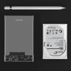 Kietasis diskas Orico 2139C3 2.5" HDD/SSD USB-C 5Gb/s išorinis diskas – Skaidrus
