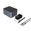 „Orico 6626C3-C-V1“ 2 diskų prijungimo stotelė su neprisijungusio klonavimo funkcija, 2,5 colio / 3,5 colio SATA HDD/SSD – pilkos spalvos