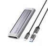 Disko dėžutė Orico AXM2-G2 M.2 NVME USB-C 10Gb/s – pilkos spalvos