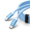 Orico CDX 100W 5A Power Delivery USB-C – USB-C kabelis 1m – mėlynos spalvos