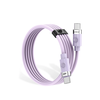 Orico CDX 60W 3A Power Delivery USB-C – USB-C 1m kabelis – violetinės spalvos